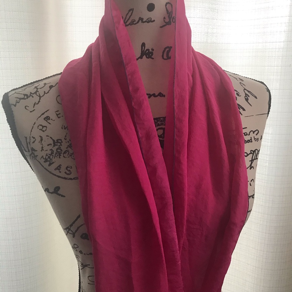 Pink light weight Scarf.